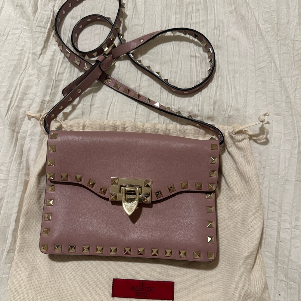 Valentino blush crossbody bag